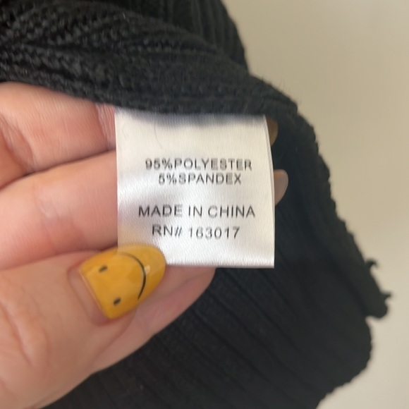 Princess Polly Black Larnee Knit Turtleneck Sweater XS/S - Picture 7 of 8